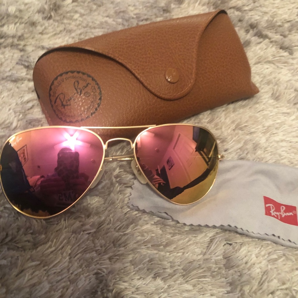 Ray-Ban aviator sunglasses